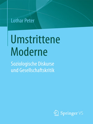 cover image of Umstrittene Moderne